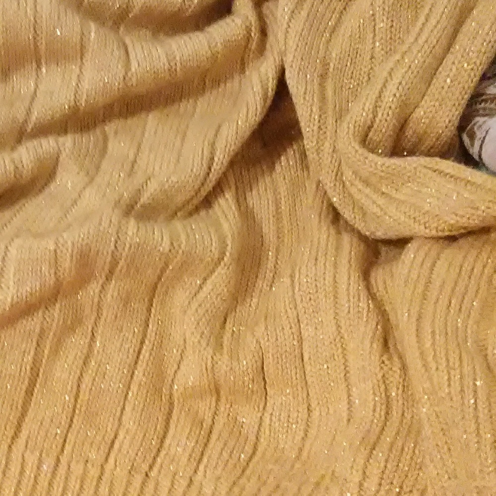 Gold sweater